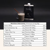 La nouvo Black Sesame Diet Shake 350g (35g x 10 servings)