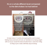 La nouvo Black Sesame Diet Shake 350g (35g x 10 servings)