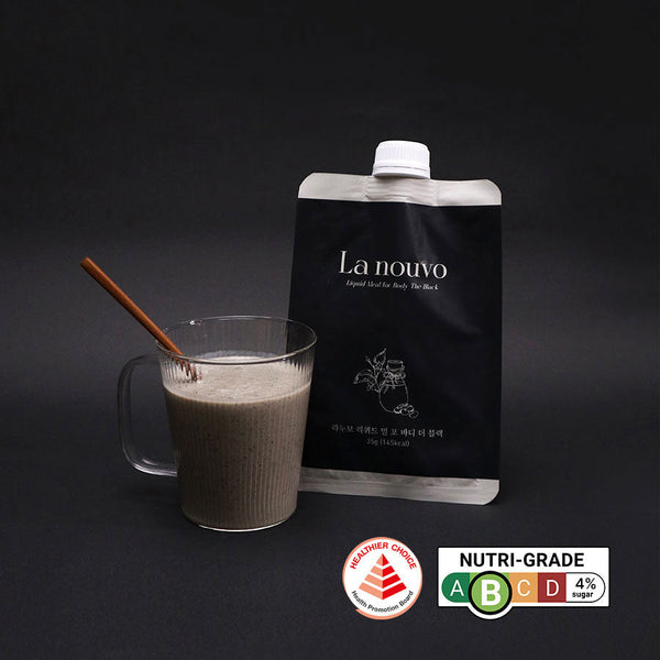 Free La nouvo Diet Shake Black Sesame pouch 1ea