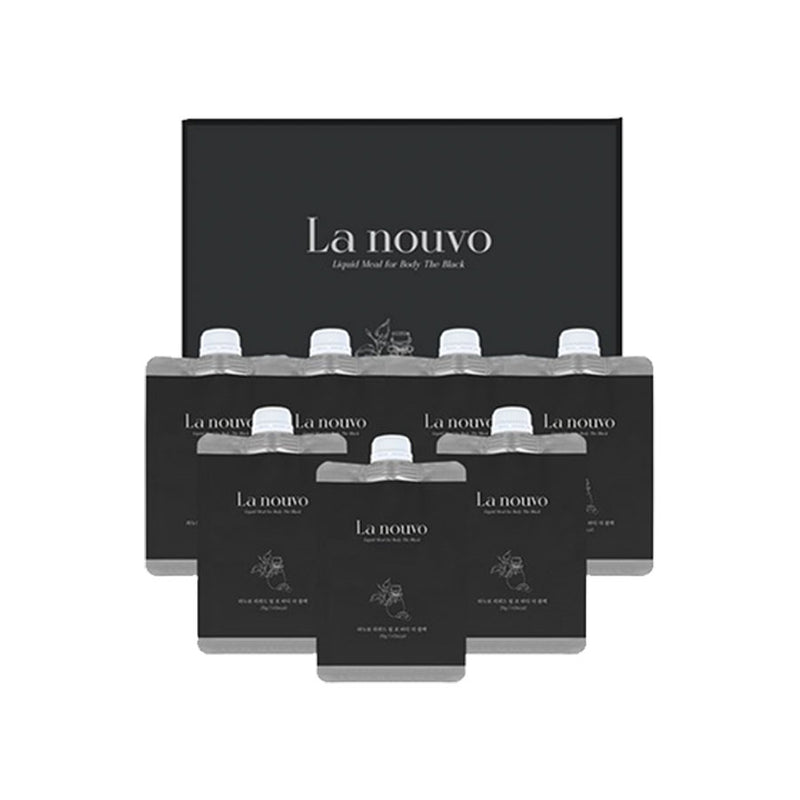 La nouvo Black Sesame Diet Shake Individual Pouches (7EA x 35g)