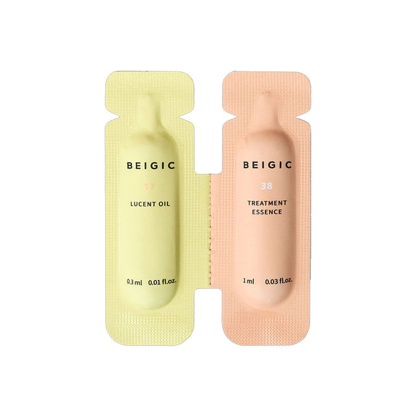 BEIGIC Treatment Essence & Lucent Oil Sachets