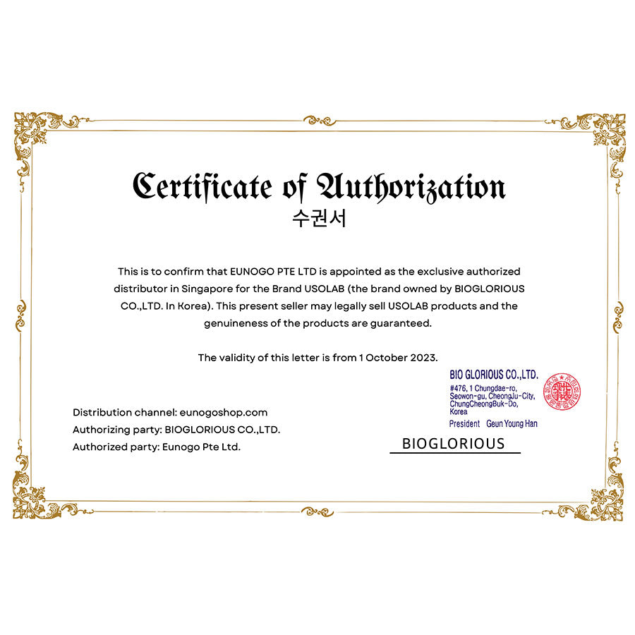 USOLAB Bio Renaturation PDRN Calming Mask (1box/10ea) | Eunogo 