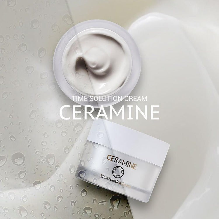 Ceramine Time Solution Cream & Toner Set