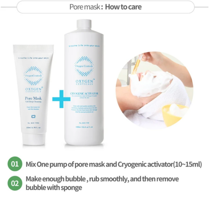 Oxygen Ceuticals Pore Maskオキシジェンシューティカルズ Amazon.com: Oxygen Ceuticals Pore Mask Cleanser for Face
